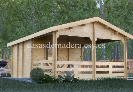 Venta de casas de madera Zarza de Pumareda, La